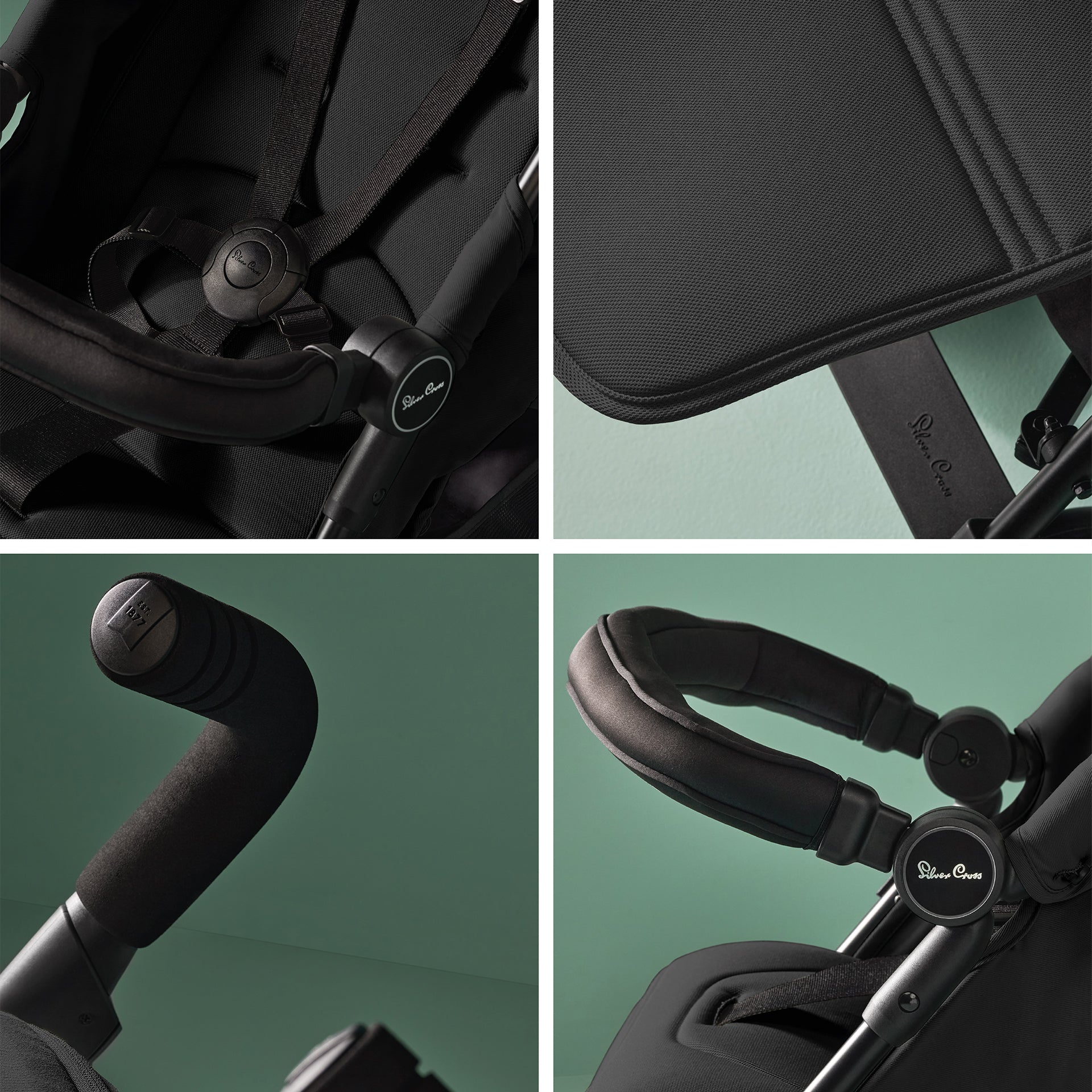Silver Cross Pop Stroller | Space Black
