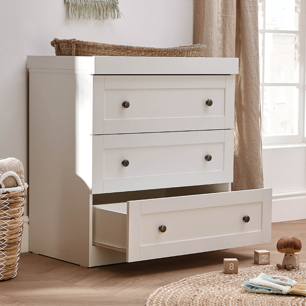 Silver Cross Bromley Dresser | White