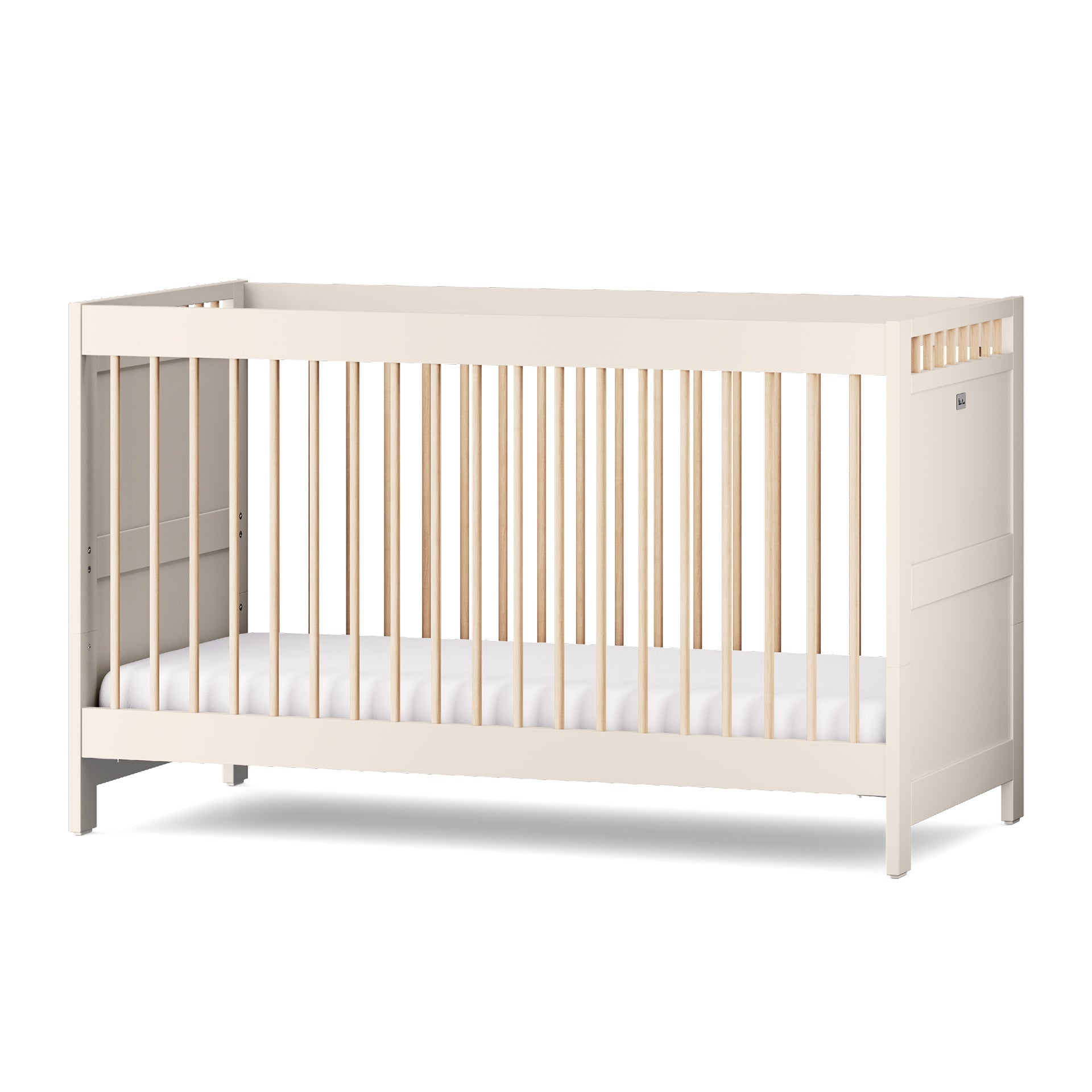 Silver Cross Seville Cot Bed | Cashmere Oak