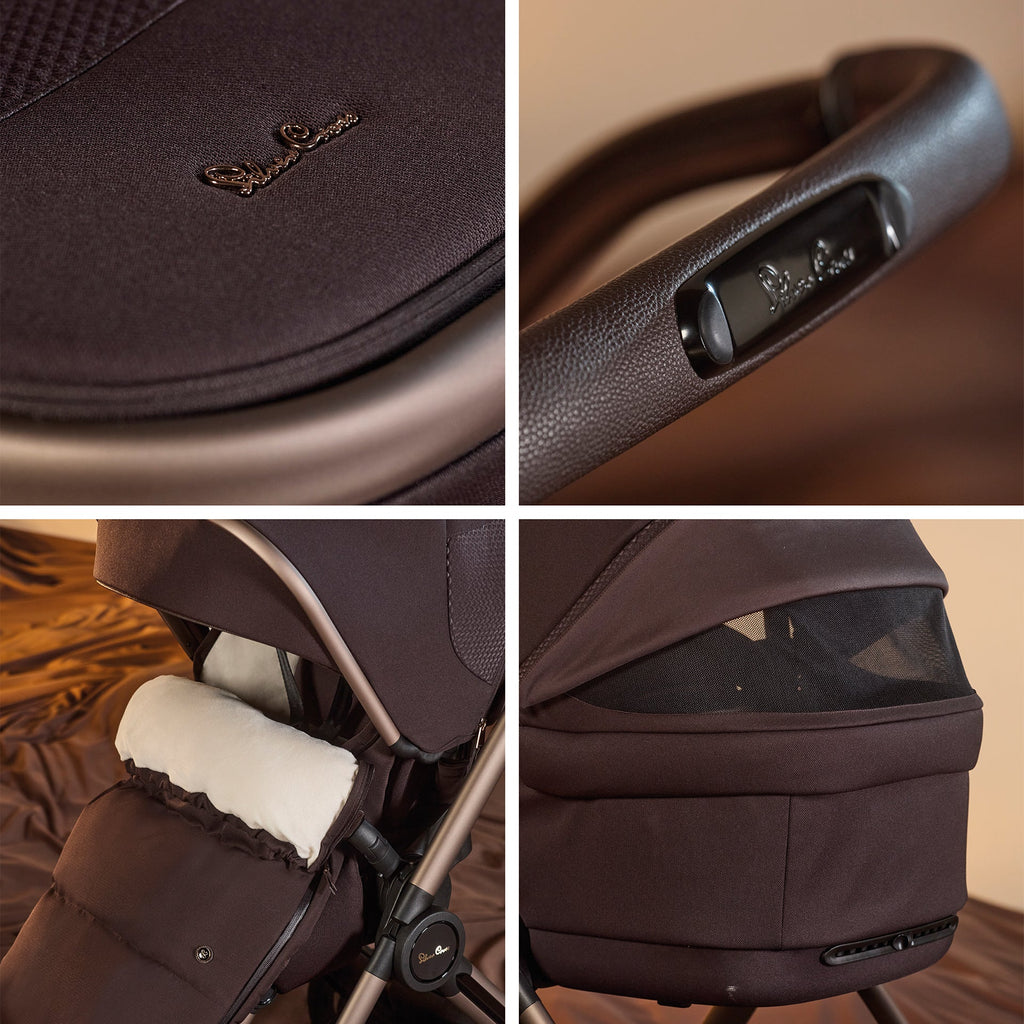 Silver Cross Special Edition Reef 2 Pushchair & Maxi-Cosi Pebble 360 Pro2 Bundle | Ganache