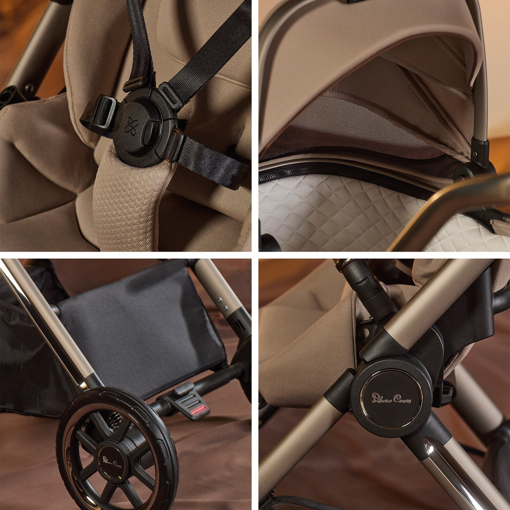 Silver Cross Special Edition Reef 2 Pushchair & Maxi-Cosi Pebble 360 Pro2 Bundle | Frappe