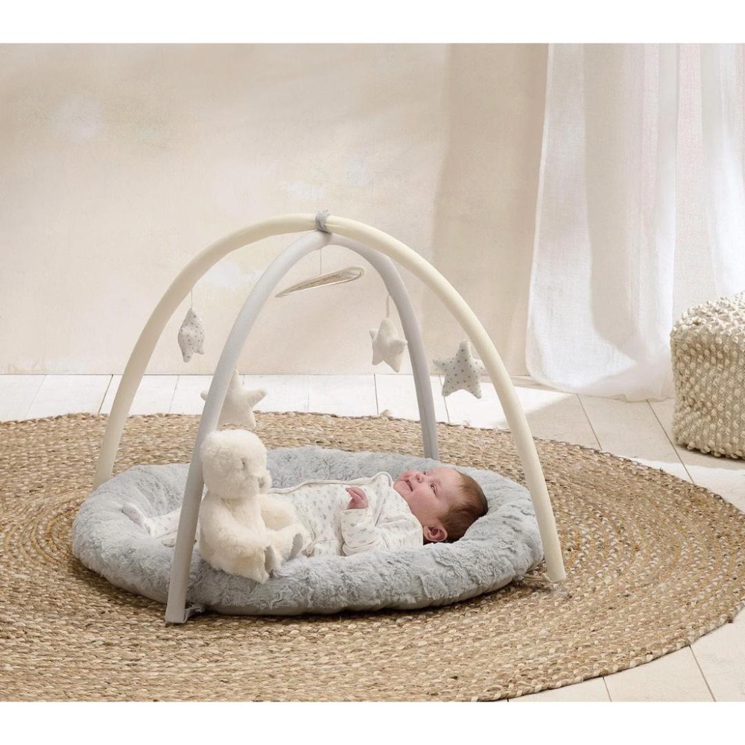 Mamas & Papas My First Playmat & Gym - Grey | White