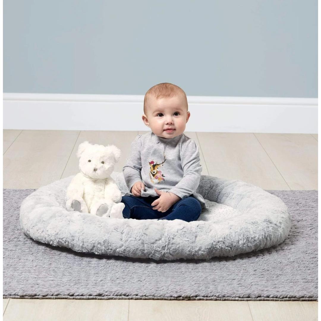 Mamas & Papas My First Playmat & Gym - Grey | White