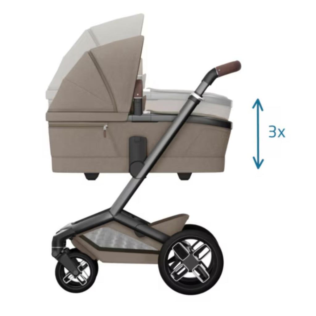 Maxi-Cosi Fame Premium Bundle - Twillic Truffle | Black