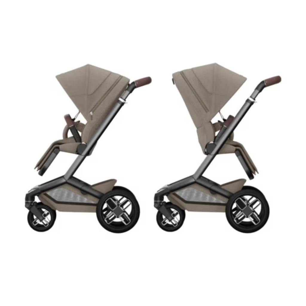 Maxi-Cosi Fame Pebble 360 Pro2 Travel System- Twillic Truffle | Black