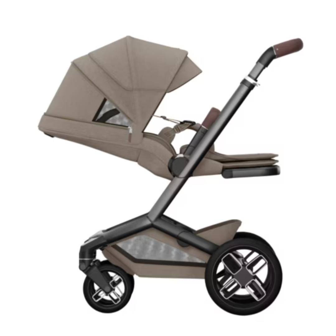 Maxi-Cosi Fame Complete Bundle - Twillic Truffle | Black