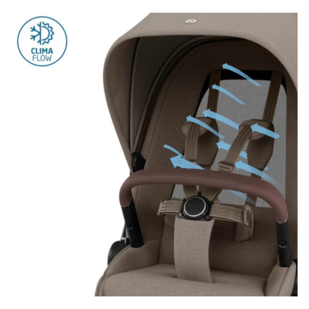 Maxi-Cosi Fame Complete Bundle - Twillic Truffle | Black