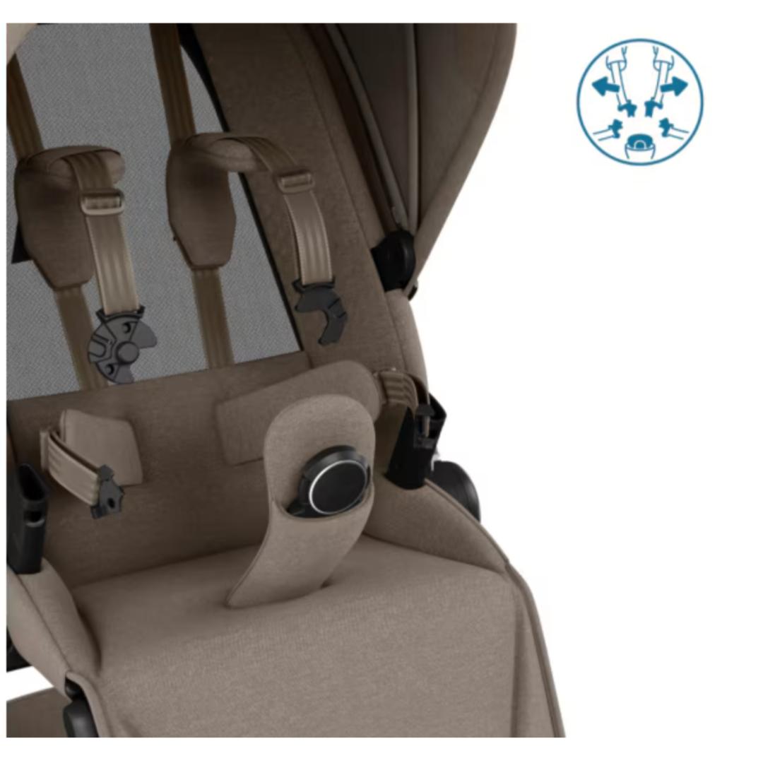 Maxi-Cosi Fame Premium Bundle - Twillic Truffle | Black