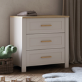 Silver Cross Seville Dresser | Cashmere Oak