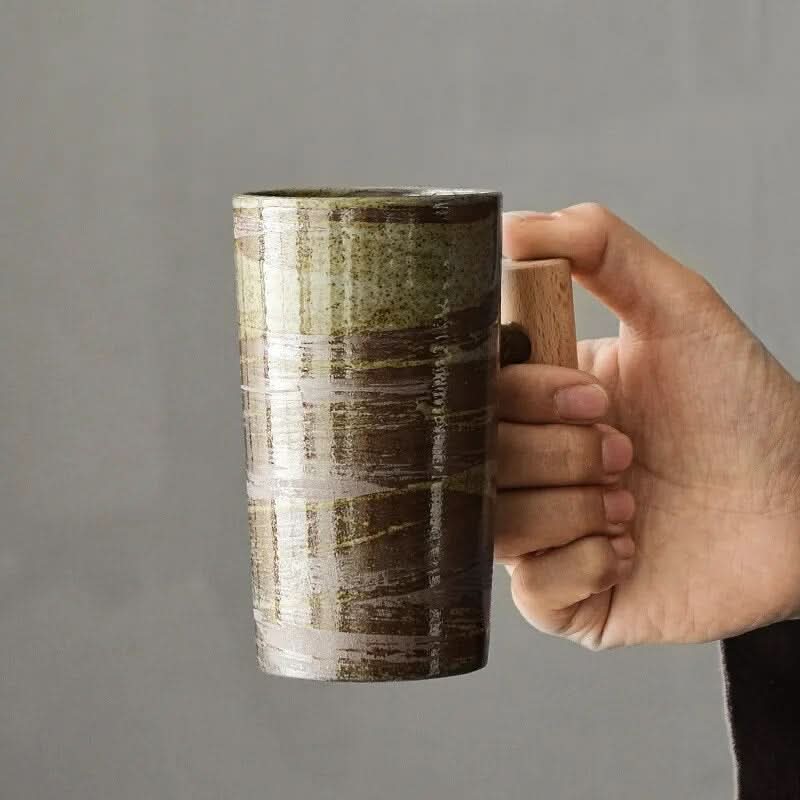 LatteCraft Nordic Earth latte cups - Handmade & functional for your coffee experience