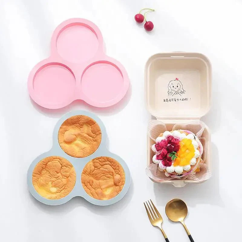 SOFTMOLD – Silicone egg mold for the air fryer with 3 cavities for easy breakfasts