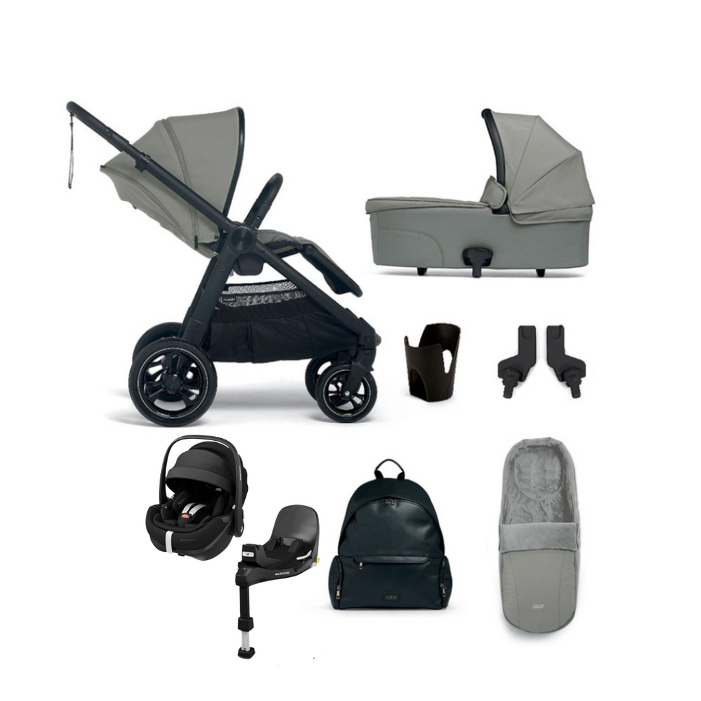 Mamas & Papas Ocarro & Maxi-Cosi Pebble 360 Pro2 Bundle - Flint