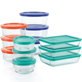 Glasskeer 12-Piece Food Storage Set - BPA-free, airtight for fresh food and efficient organisation