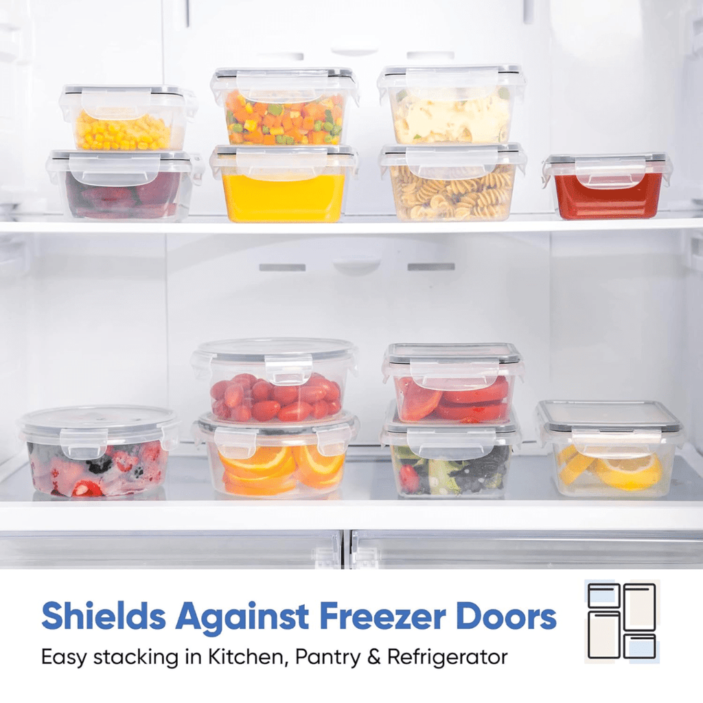 Luxurious Storage Boxes - 16 airtight boxes for an organised kitchen