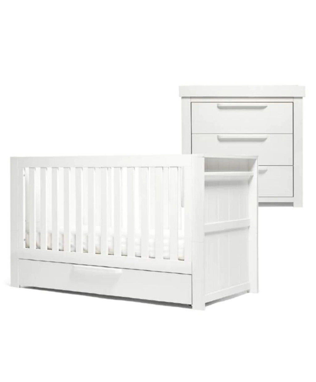 Mamas & Papas Franklin 2 Piece Furniture Set - White Wash