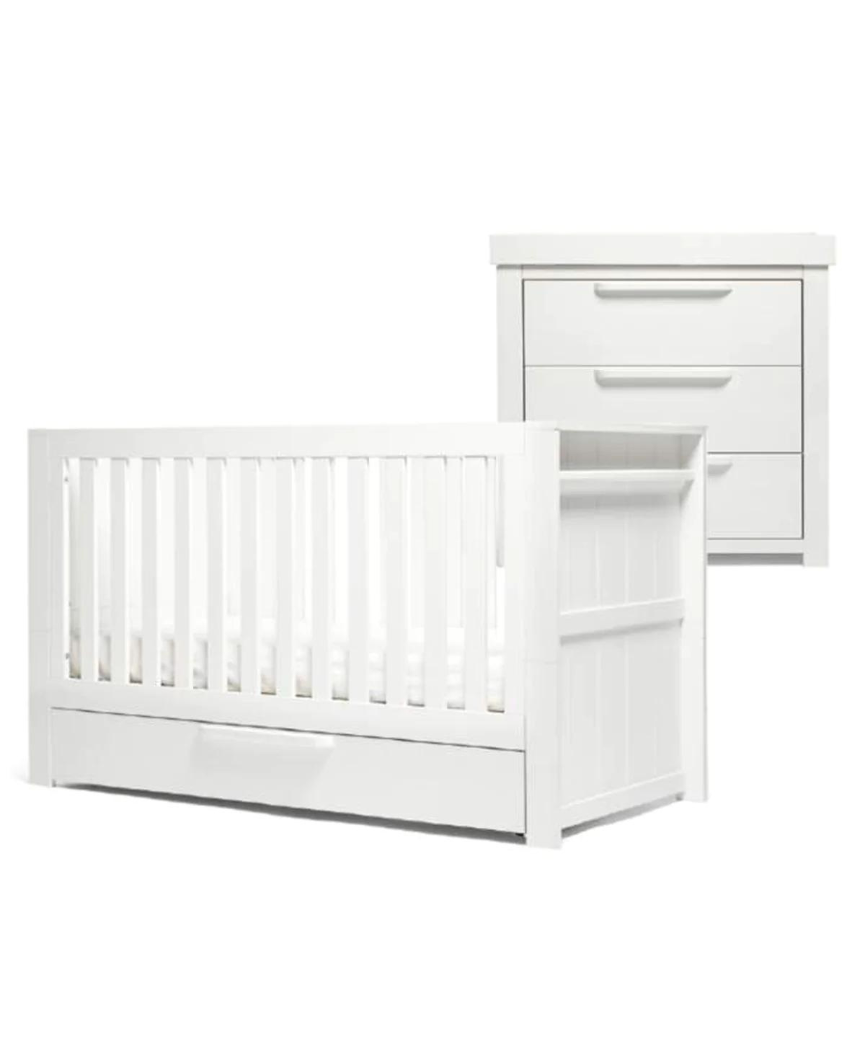 Mamas & Papas Franklin 2 Piece Furniture Set - White Wash
