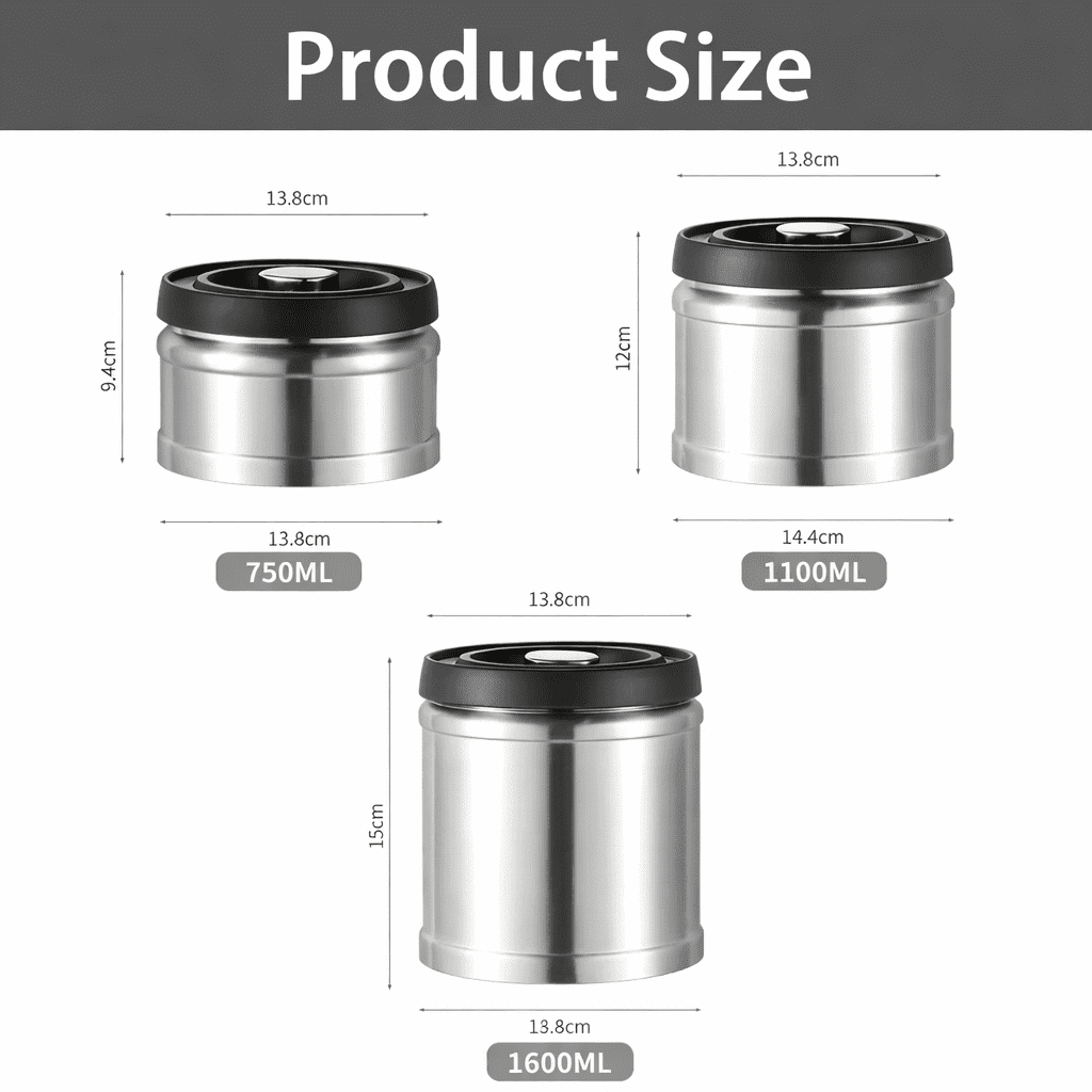 BREWORA – Vacuum Freshness for Coffee & Dry Food