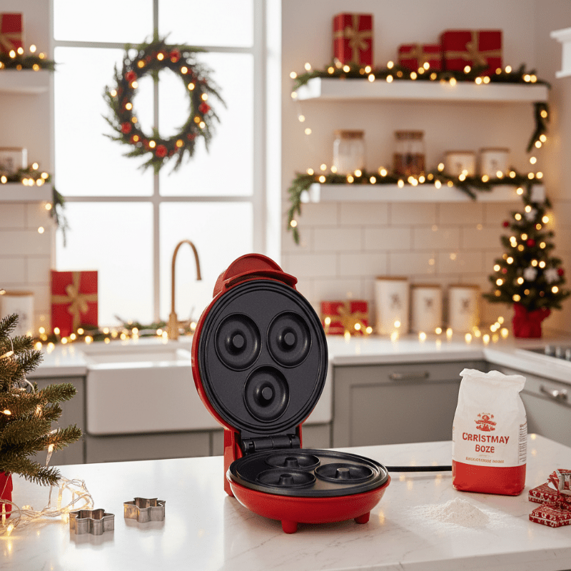 PORTA PRESS – Travel-friendly Mini Waffle and Cookie Iron