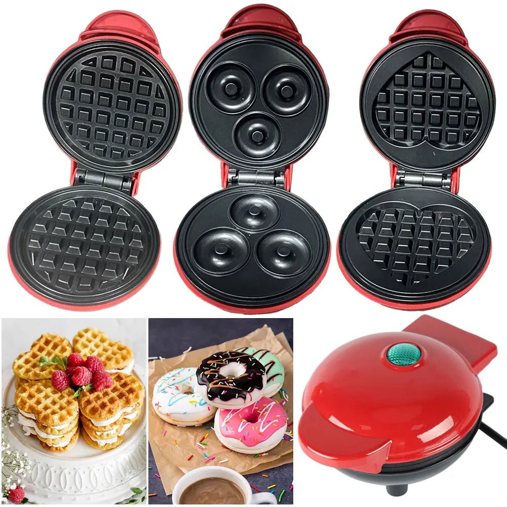 PORTA PRESS – Travel-friendly Mini Waffle and Cookie Iron