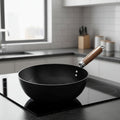 WOKMASTER – Durable Iron Wok with Powerful Heat Flow