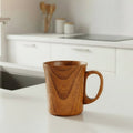 NATURESIP – Unique Natural Wood Coffee & Beer Mug for Hot and Cold Drinks
