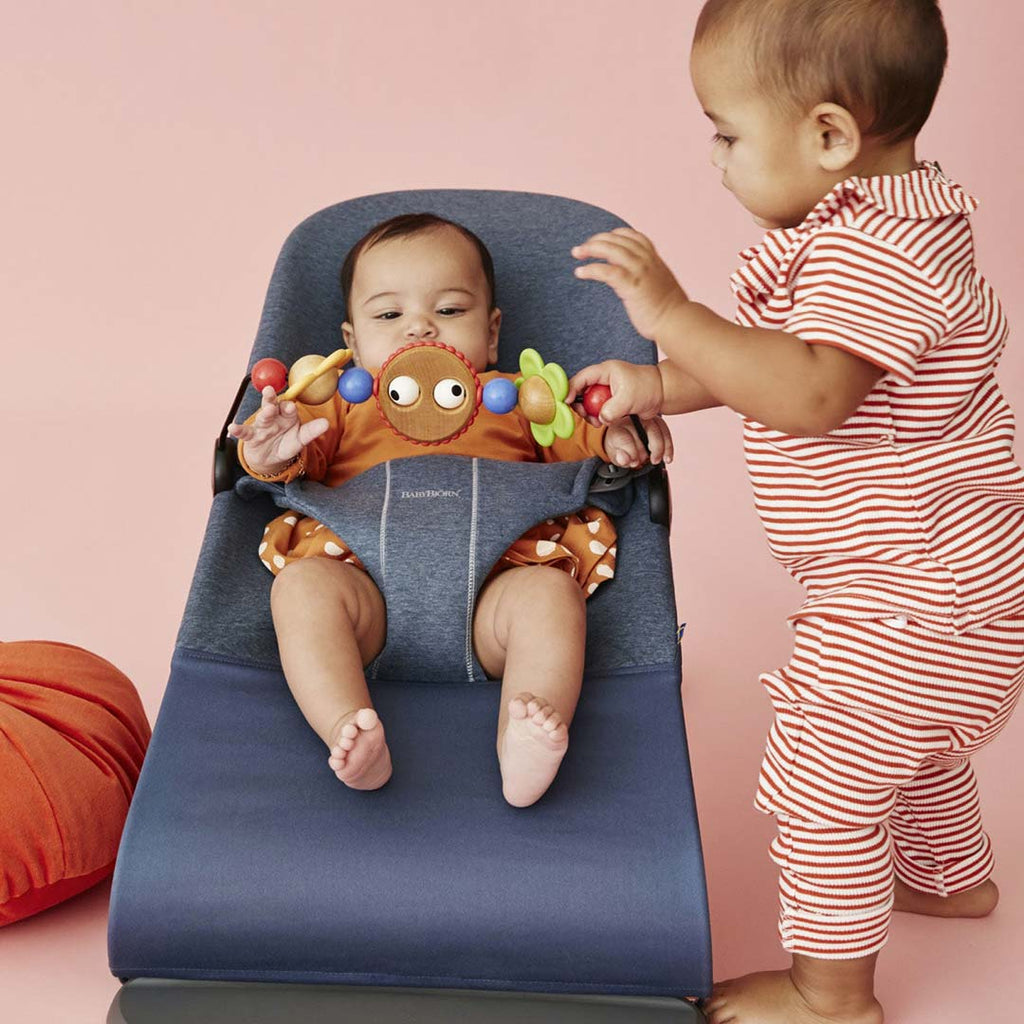 BabyBjorn Bouncer Toy | Googly Eyes - Bright