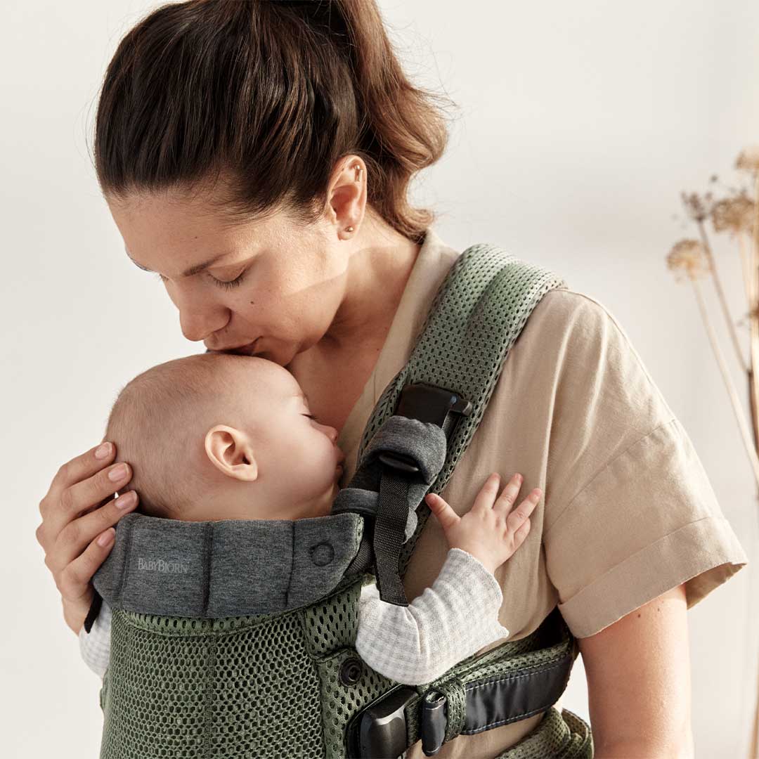 BabyBjorn Harmony Baby Carrier - 3D Mesh - Dark Green