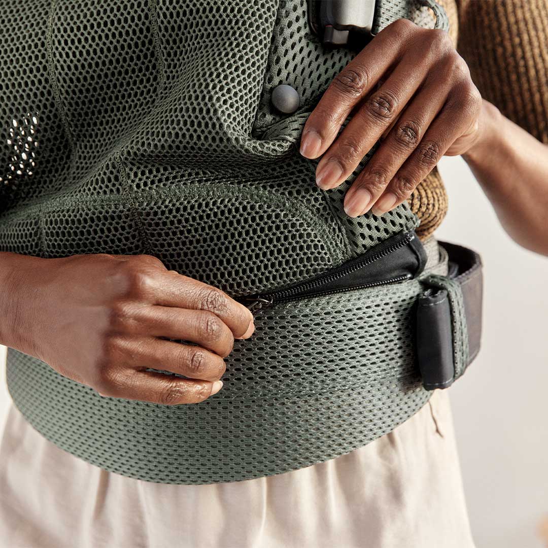 BabyBjorn Harmony Baby Carrier - 3D Mesh - Dark Green