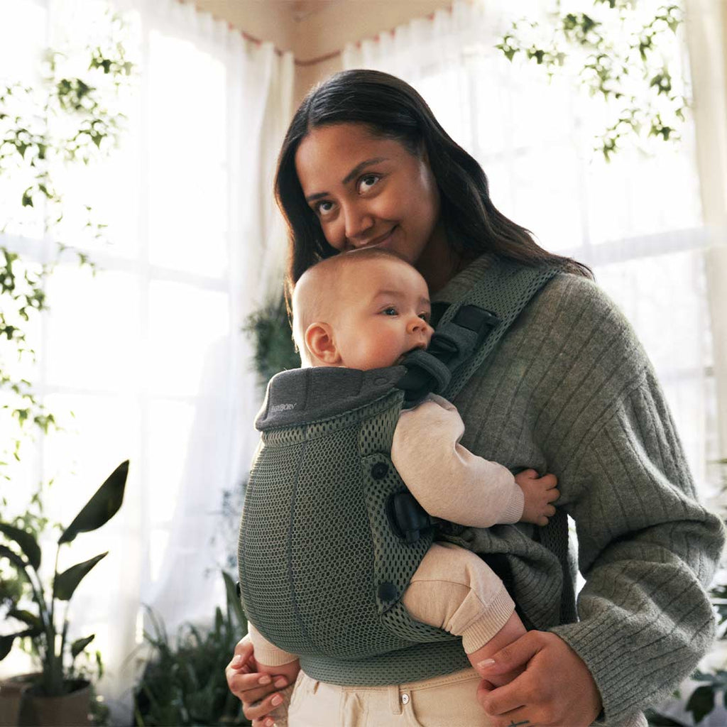 BabyBjorn Harmony Baby Carrier - 3D Mesh - Dark Green