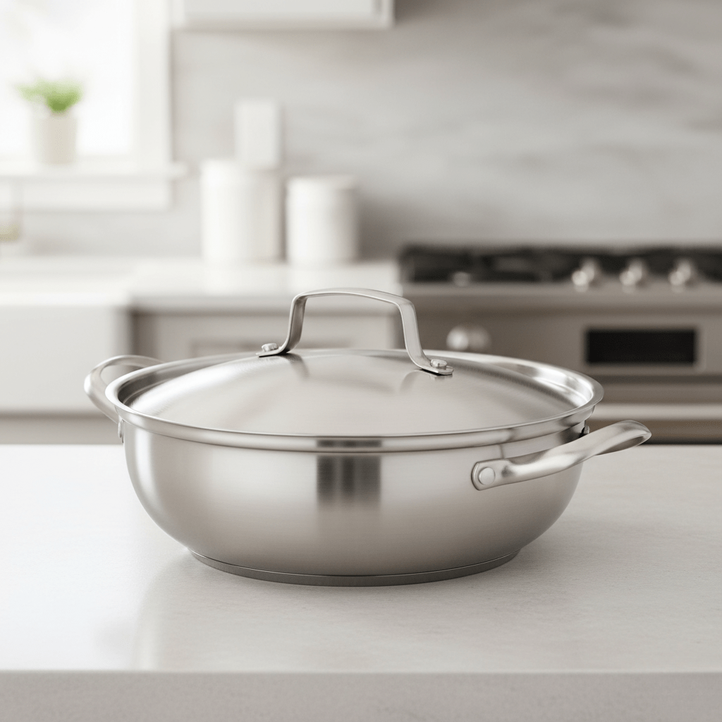 SmartBoil – Universal stainless steel cooking pot with lid for all types of stoves