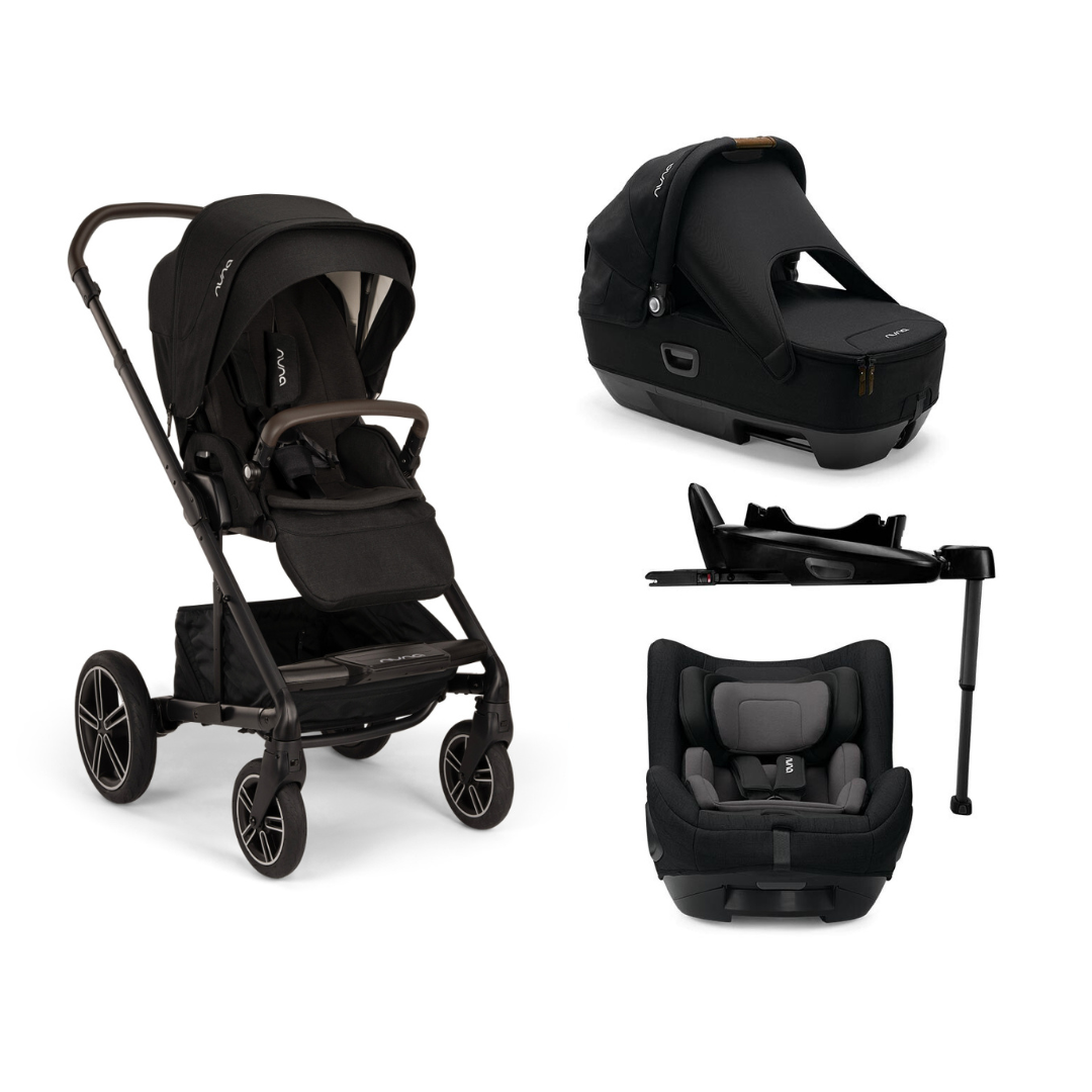 Nuna MIXX Next Generation CARI Bundle | Caviar
