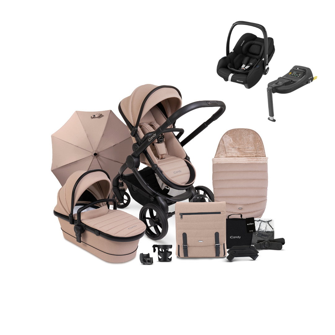 iCandy Peach 7 Cabriofix i-Size Complete Bundle - Cookie