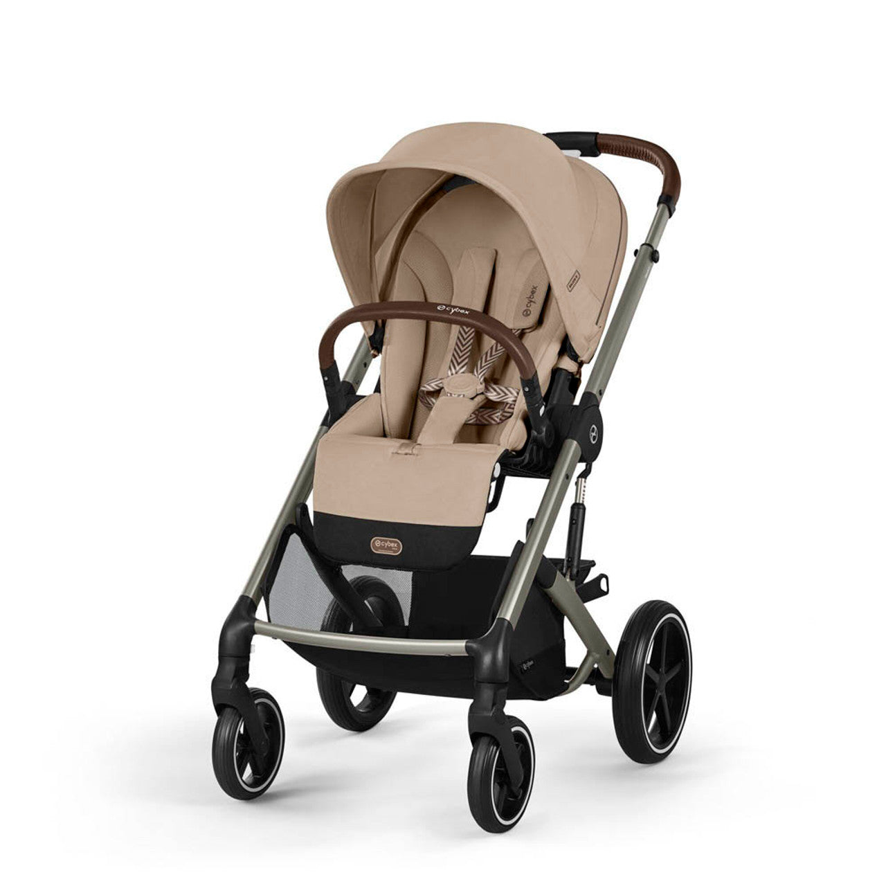 Cybex Balios S Lux Essentials Bundle - Almond Beige | Taupe (2024)