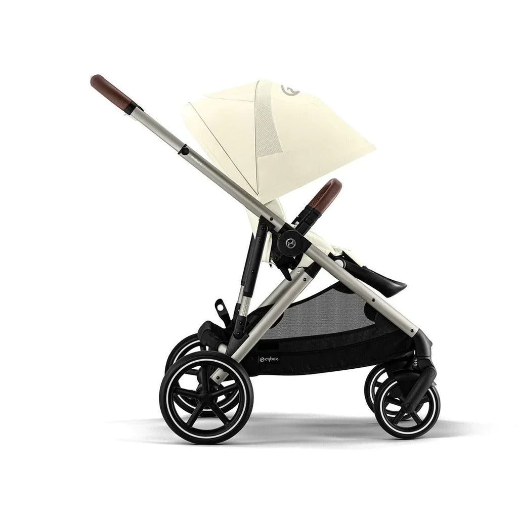 Cybex Gazelle S Double Pushchair (2023) - Seashell Beige - Taupe