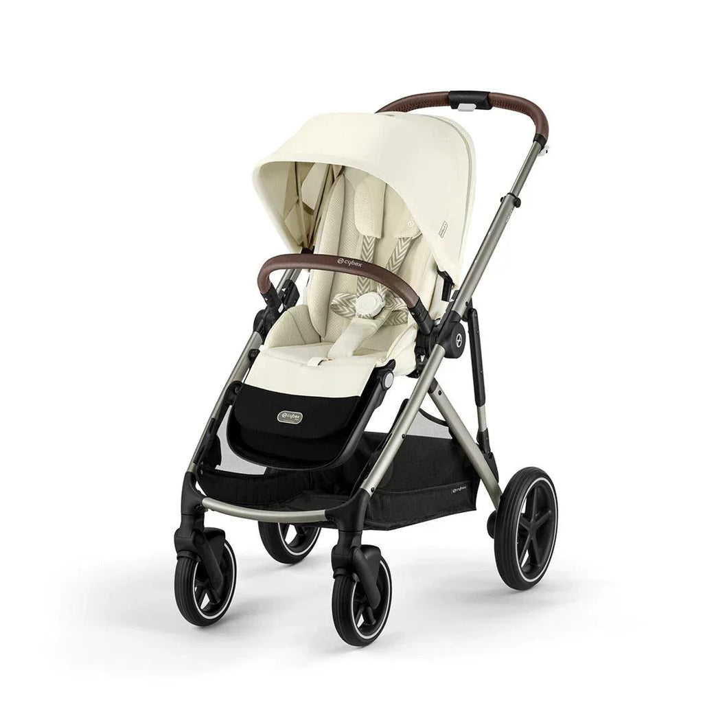 Cybex Gazelle S Double Pushchair (2023) - Seashell Beige - Taupe
