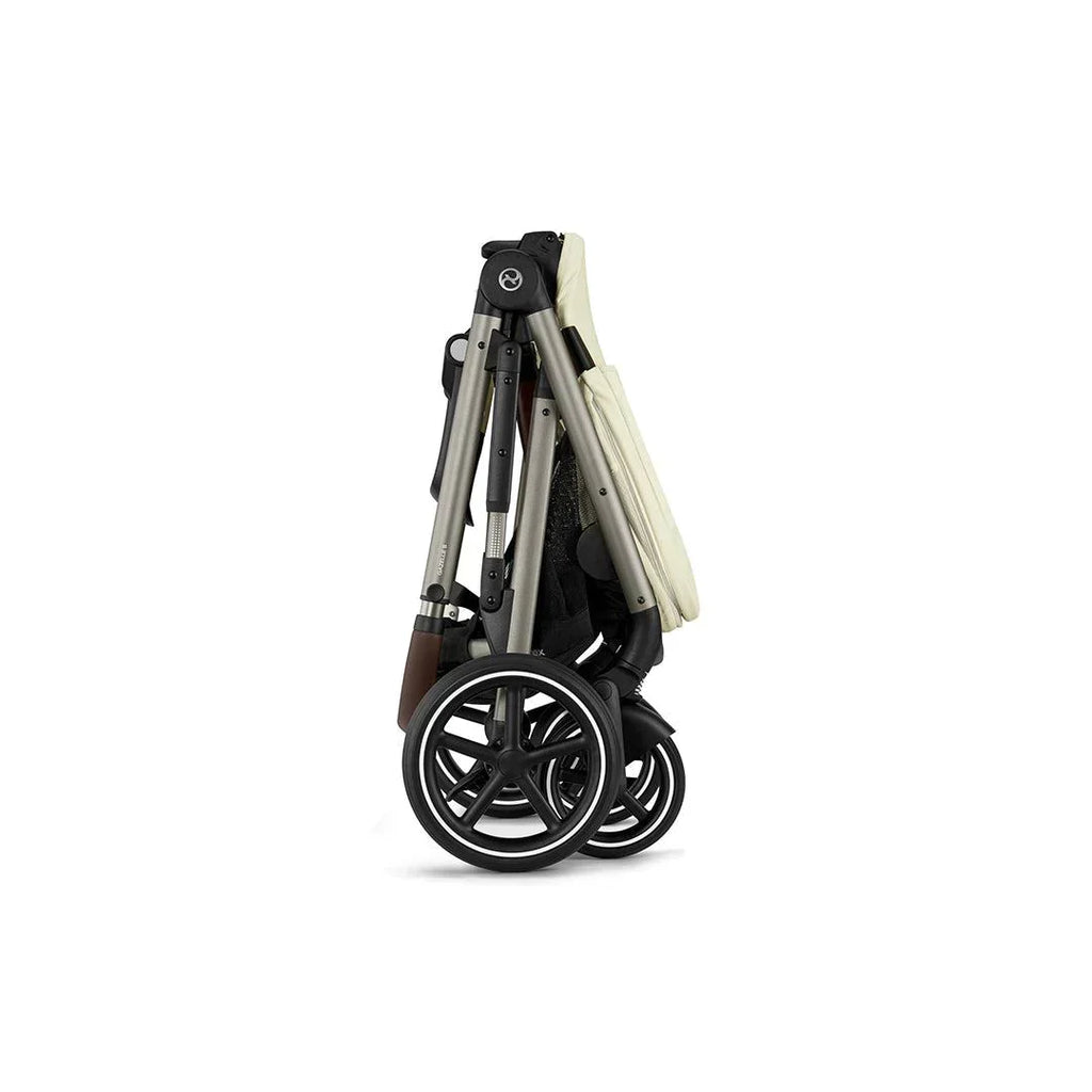 Cybex Gazelle S Double Pushchair (2023) - Seashell Beige - Taupe