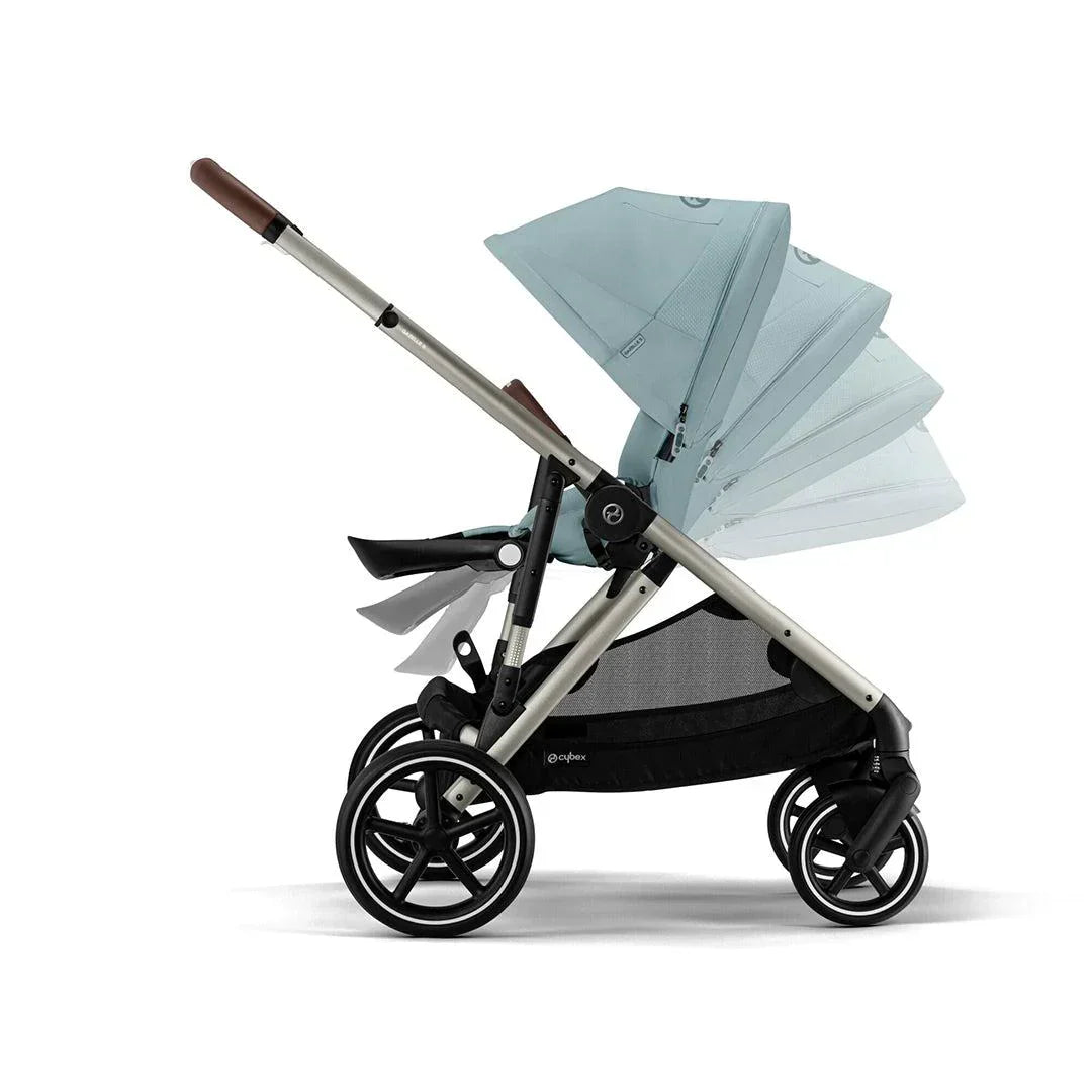Cybex Gazelle S Double Pushchair  | Stormy Blue