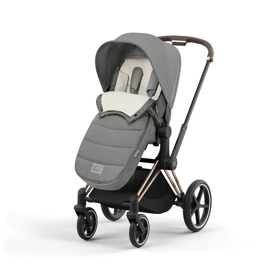 Cybex Platinum Footmuff - Mirage Grey (2023)