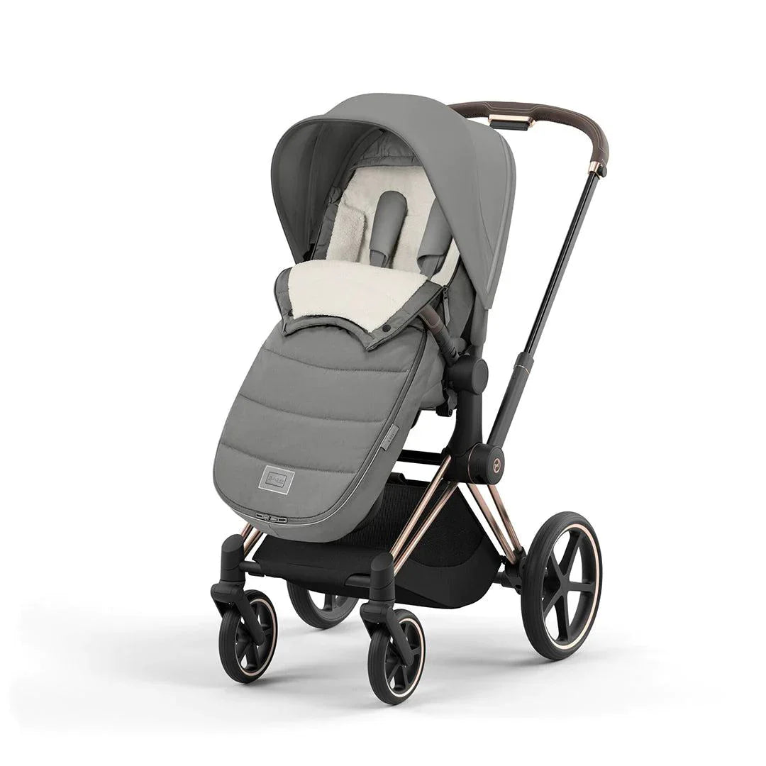 Cybex Platinum Footmuff - Mirage Grey (2023)