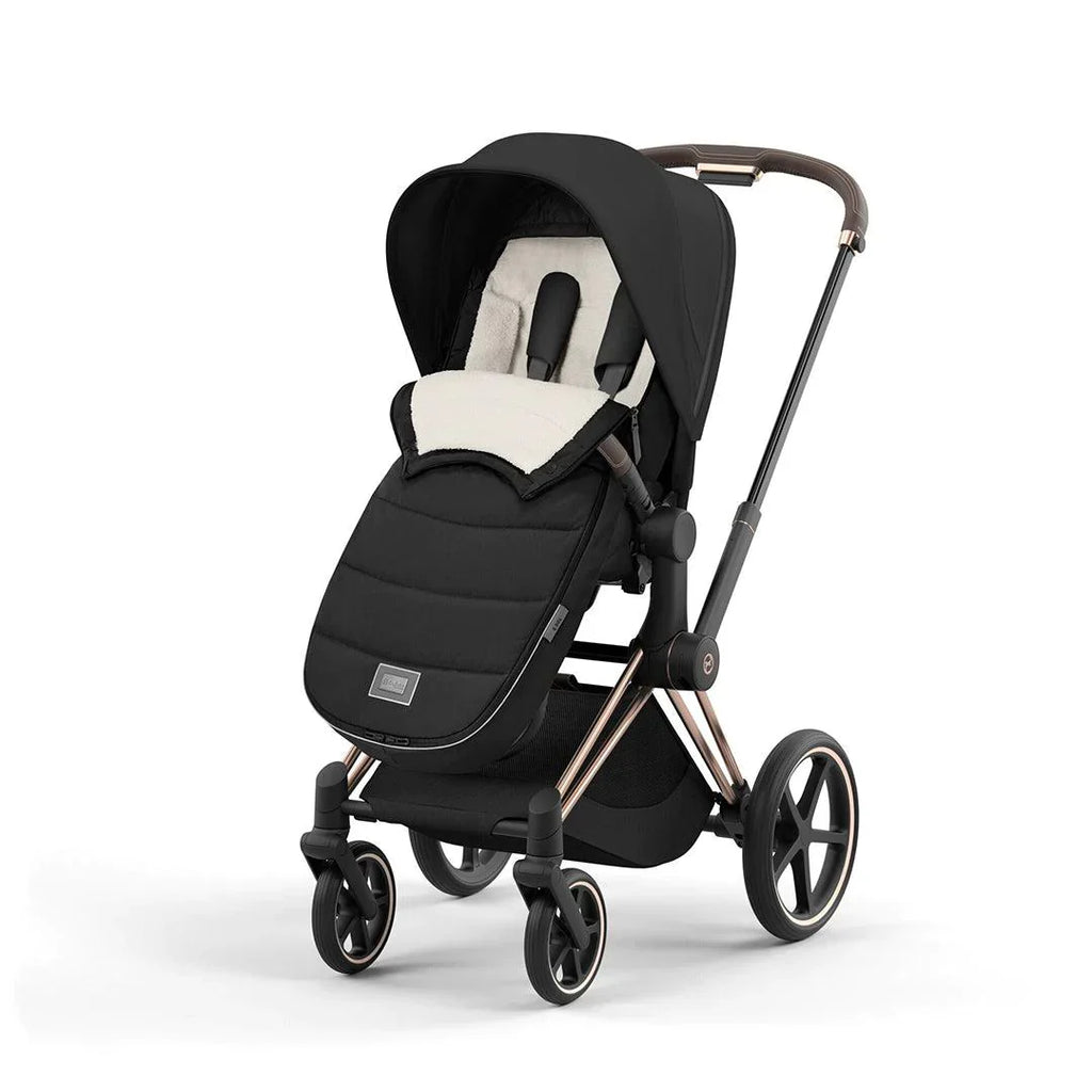 Cybex Platinum Footmuff - Sepia Black (2023)