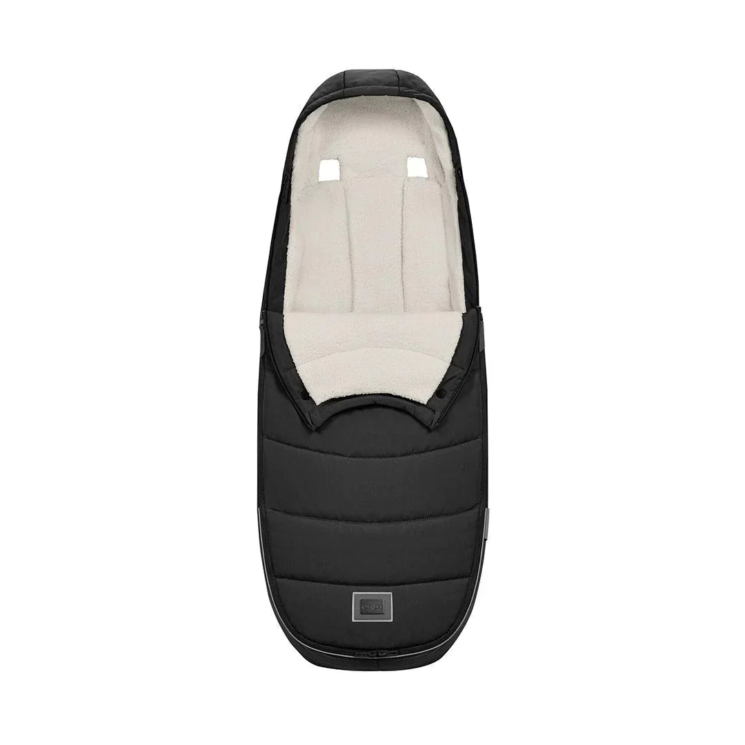 Cybex Platinum Footmuff - Sepia Black (2023)
