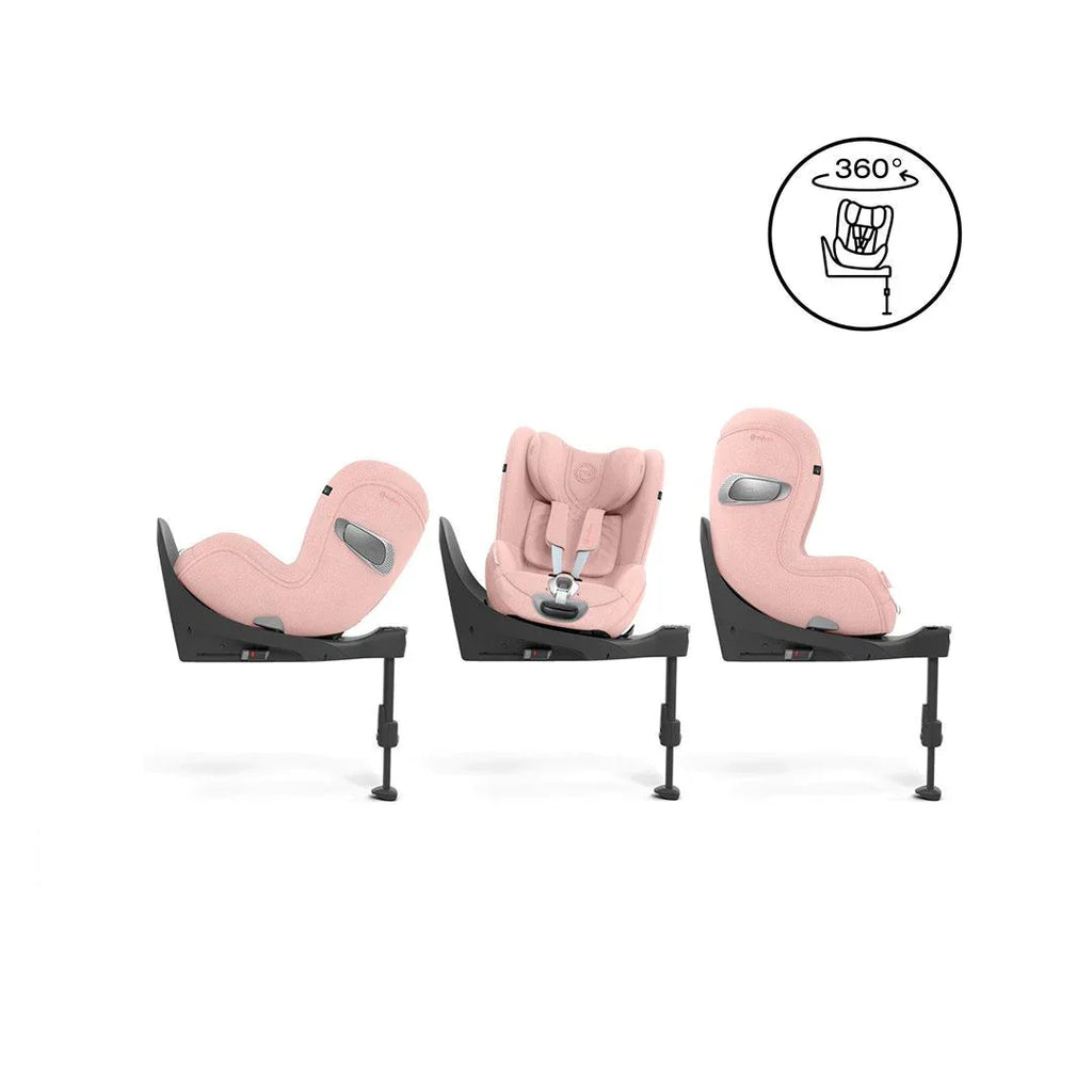 Cybex Sirona T i-Size Plus Car Seat - Peach Pink