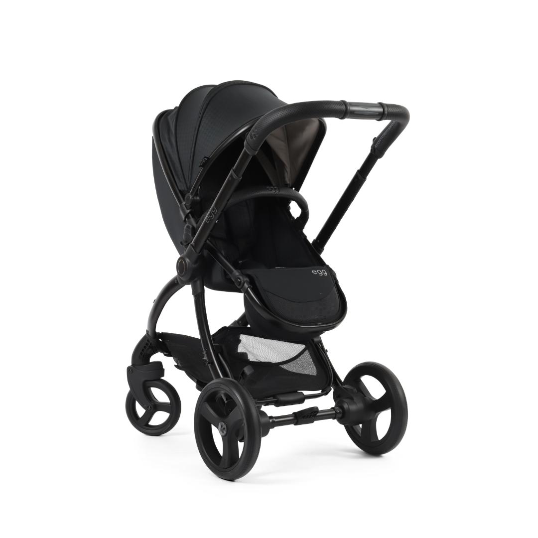 Egg3 Pushchair & Carrycot - Special Edition Houndstooth Black