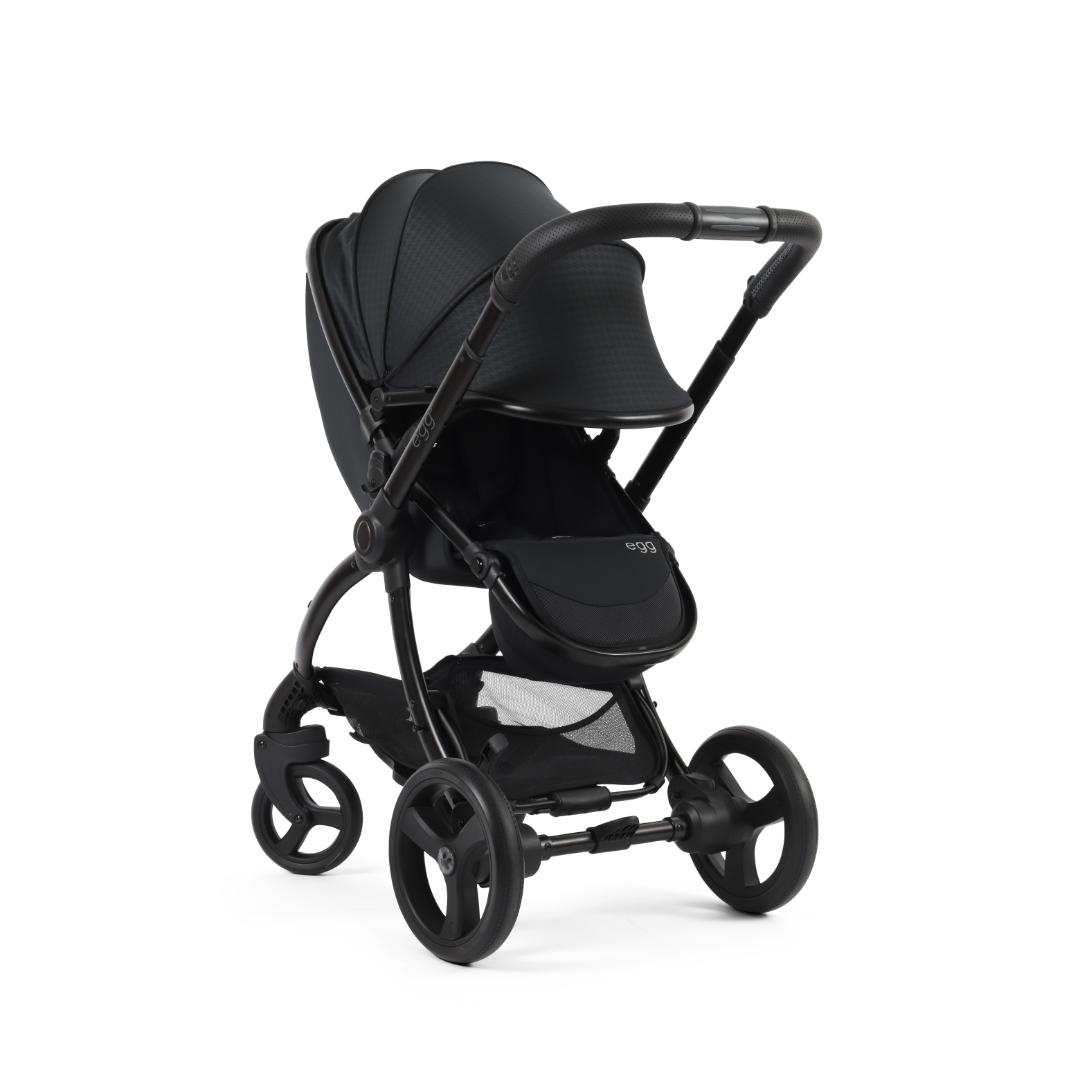 Egg3 Pushchair & Carrycot - Special Edition Houndstooth Black