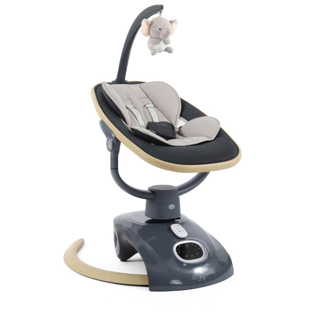 Egg Smart Motion Rocker - Carbonite