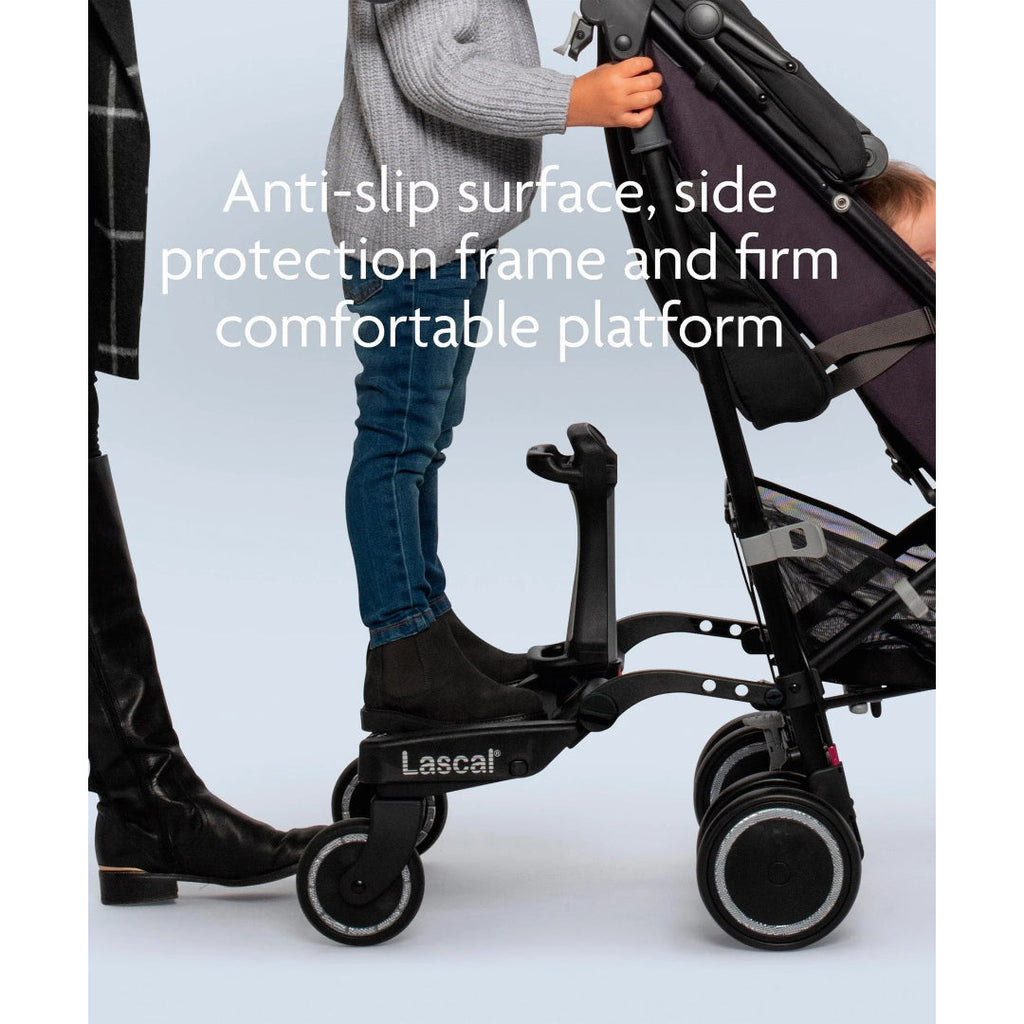 Lascal Buggy Board MAXI Plus - Black/Grey