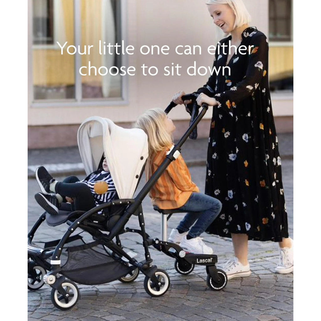 Lascal Buggy Board MAXI Plus - Black/Grey