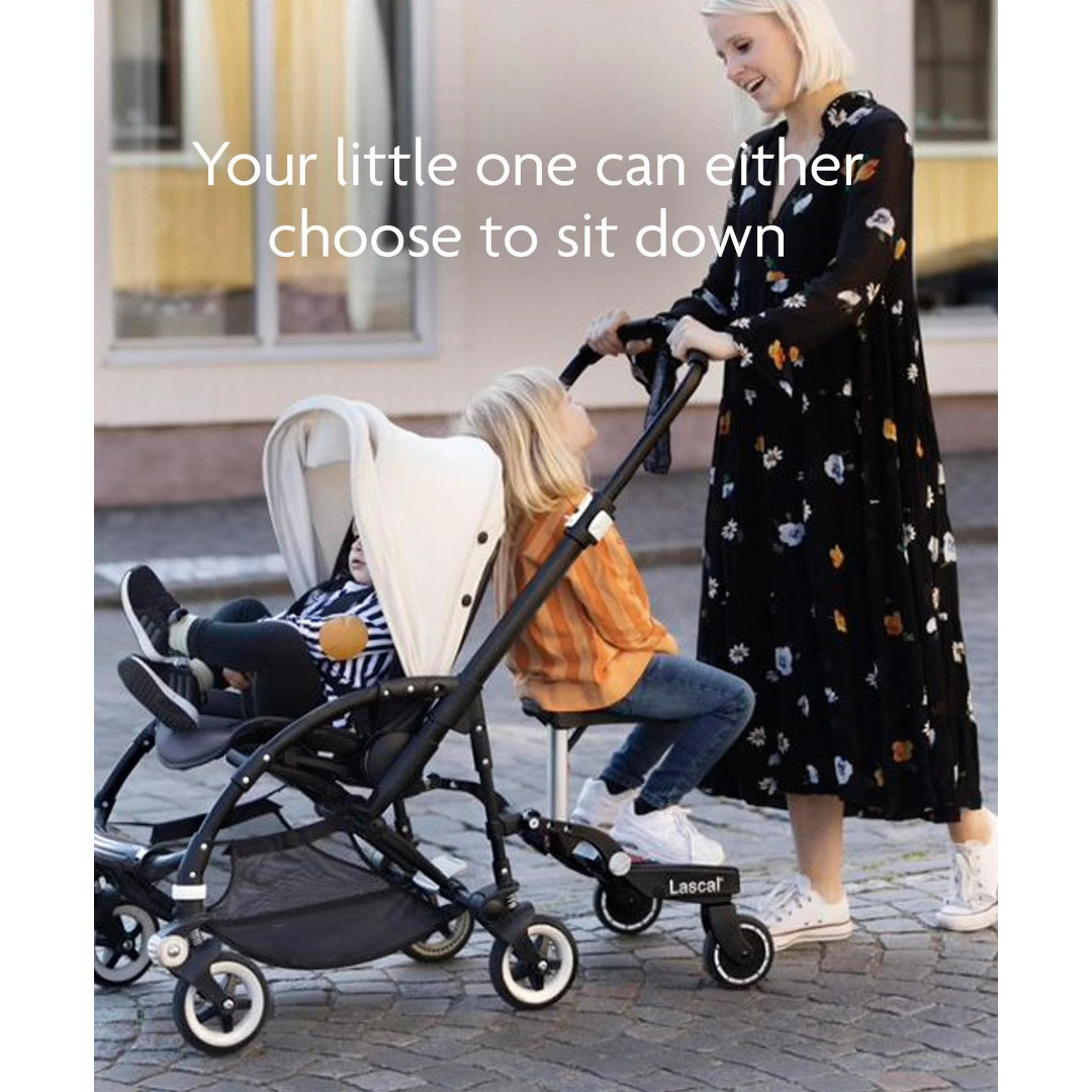 Lascal Buggy Board MAXI Plus - Black/Grey