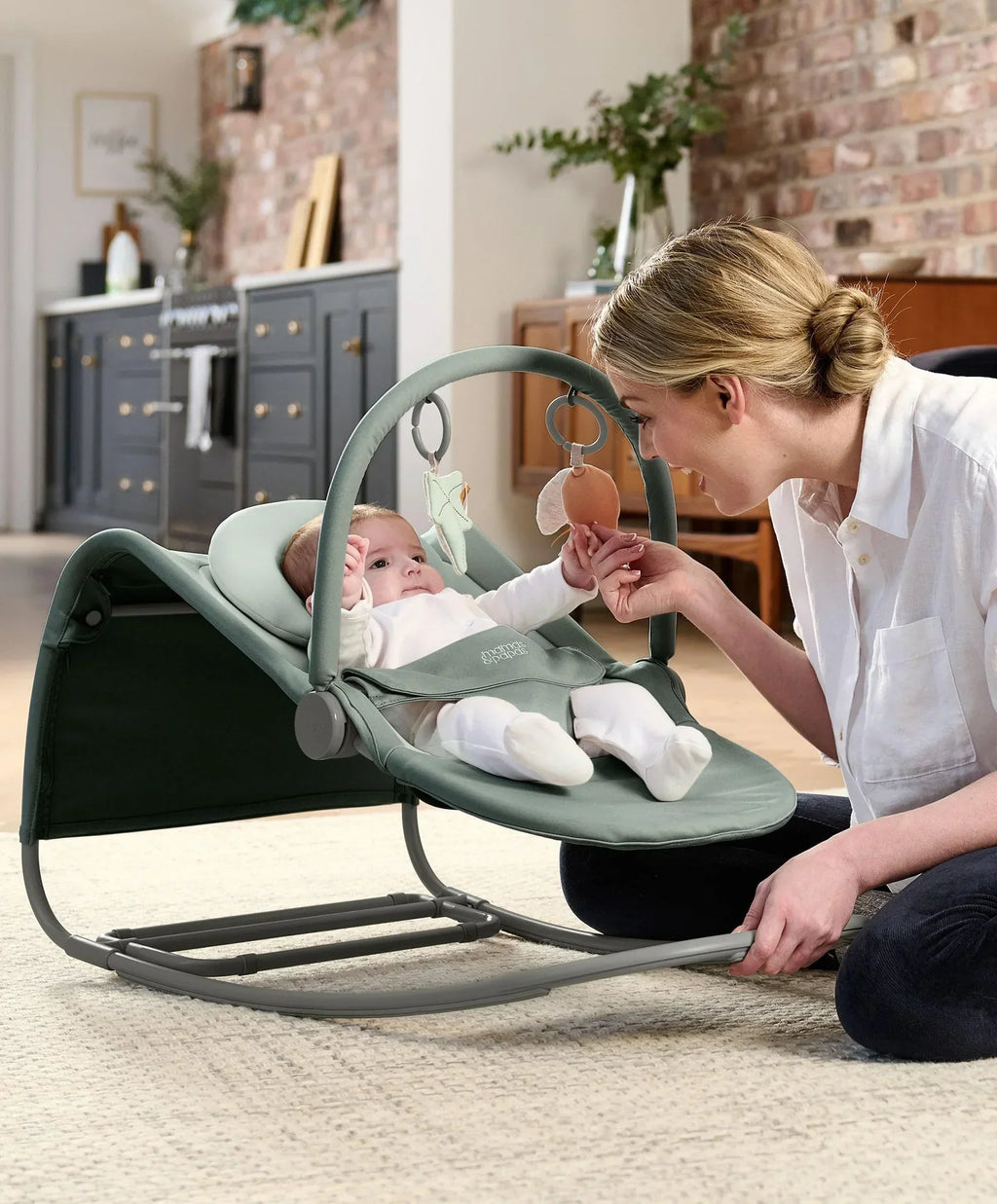 Mamas & Papas 3-in-1 Tempo Rocker/Bouncer - Ivy