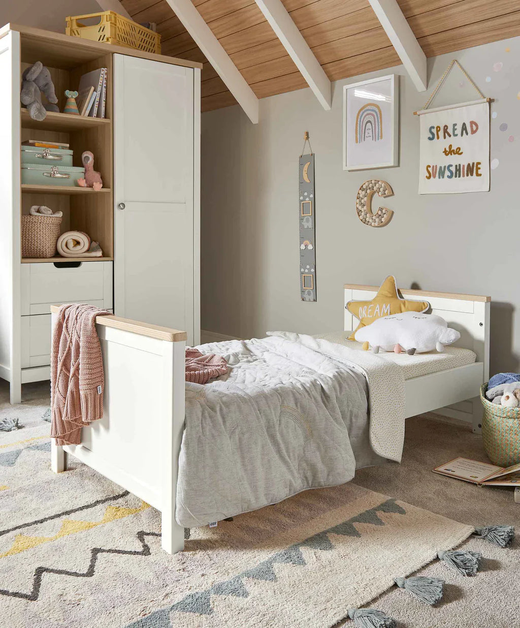 Mamas & Papas Harwell 3 Piece Furniture Set - White